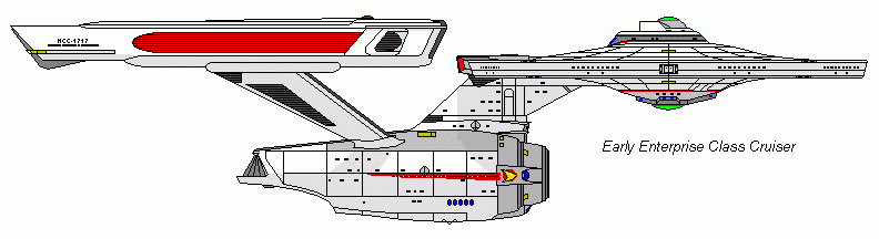 Federation U.S.S. Enterprise class Heavy Cruiser - NCC-1701A (Star Trek)